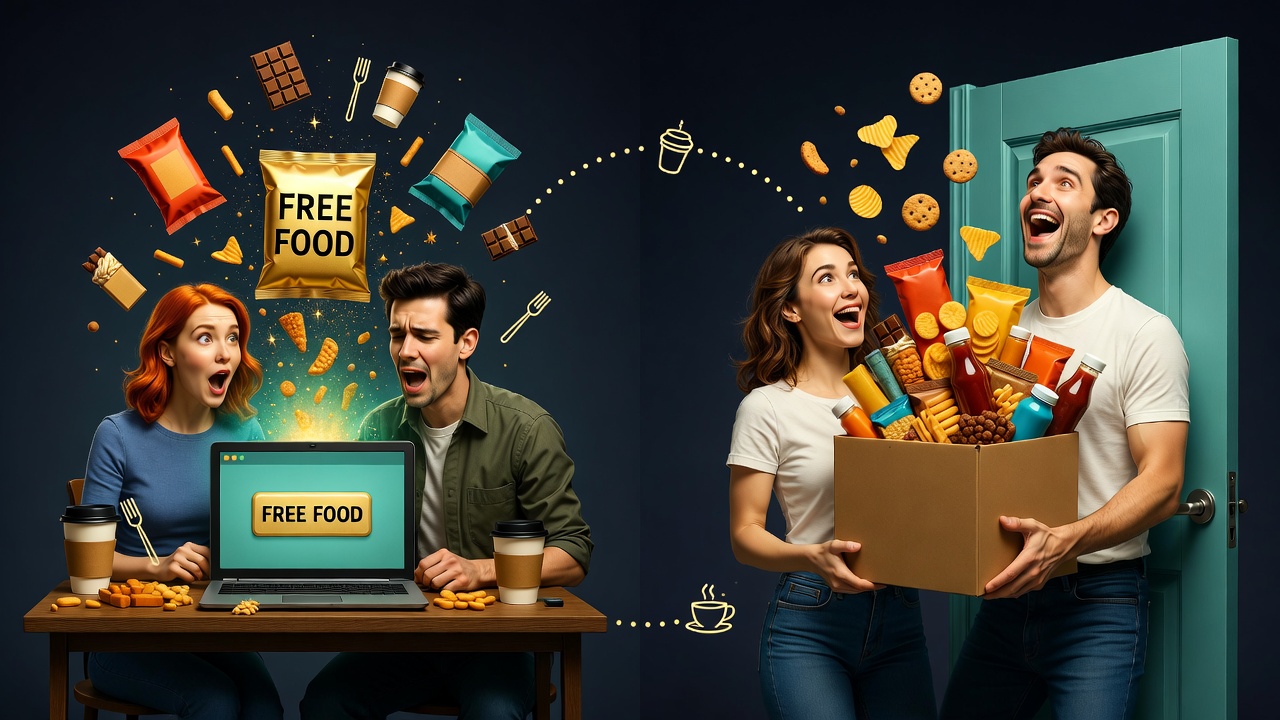 Free Food & Drink Freebies header image — add your graphic here